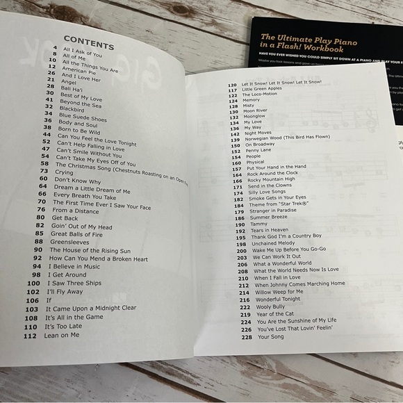 Play Piano in a Flash! Gig Book Music Scott the Piano Guy Huston Hal Leonard - Picture 4 of 12